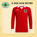 Camisa retrô Austria Vermelha ML 1978