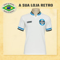 Camisa retrô Grêmio Olympikus branca 1981.