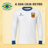 Camisa retrô Argentina branca le Coq ML - 1980