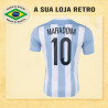 Camisa retrô da Argentina logo - 1980