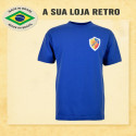 Camisa retrô Colombia Azul - 1962