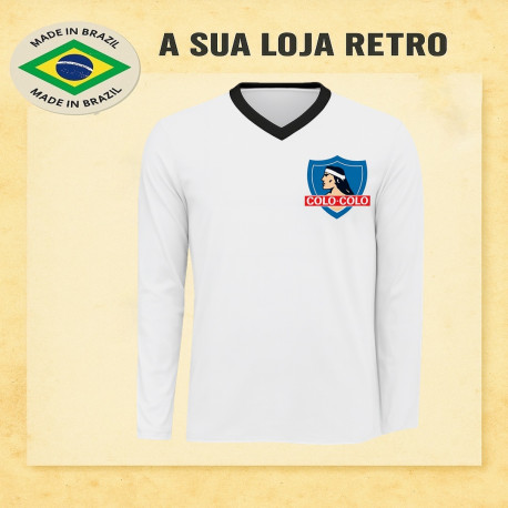 Camisa retrô Colo Colo ML 1970- CHI