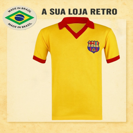 Camisa retrô Barcelona de guayaquil -1980