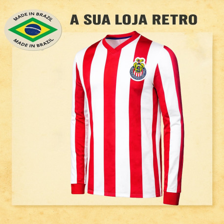 Camisa retrô Desportivo Guadalajara ML