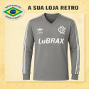 Camisa retrô Flamengo ML Cinza