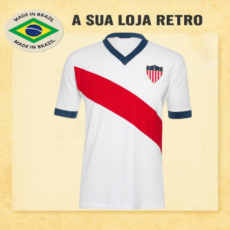 Camisa retrô Estados Unidos -1950