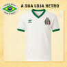 Camisa retrô Mexico branca 1986.