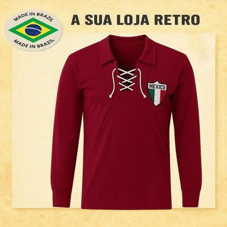 Camisa retrô Mexico cordinha - 1930