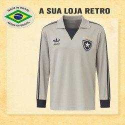 Camisa retrô Goleiro Botafogo Cinza