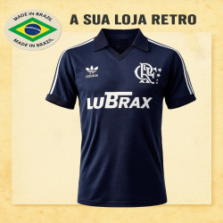 CAMISA RETRÔ FLAMENGO LUBRAX