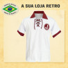 Camisa retrô Juventus da Mooca Branca Cordinha