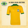 camisa retro seleção brasileira 1962