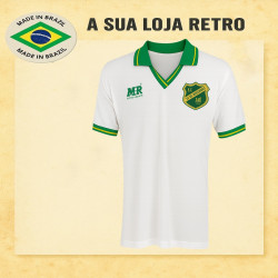 Camisa retrô XV de novembro de Jaú branca MR.