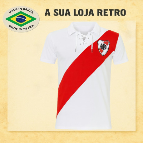Camisa retro River Plate 1950 - ARG