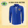 Camisa retrô Yugoslavia azul -1950