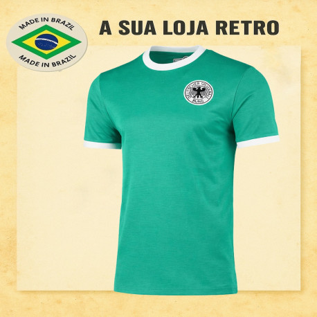 Camisa retrô Alemanha verde 1974