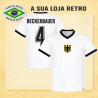 Camisa retrô Seleçao da Alemanha Beckenbauer.