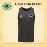 Regata retrô Preta Botafogo