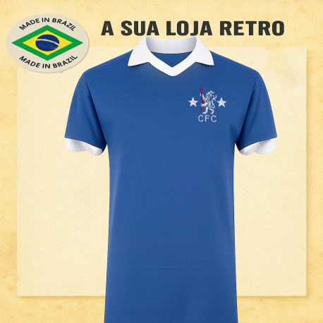 Camisa retrô Chelsea - ENG