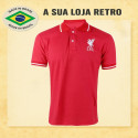 Camisa retrô Polo Liverpool