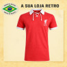 Camisa retrô Liverpool cordinha 1892/1992
