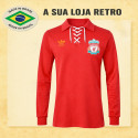 Camisa retrô Liverpool Centenaria 1892/1992