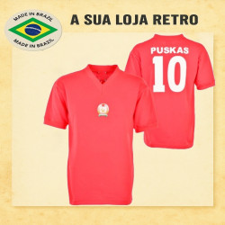 Camisa retrô Hungria Puskas - 1954