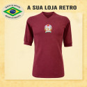 Camisa retrô Hungria grena - 1954