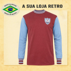 Camisa retro West Ham ML - ENG