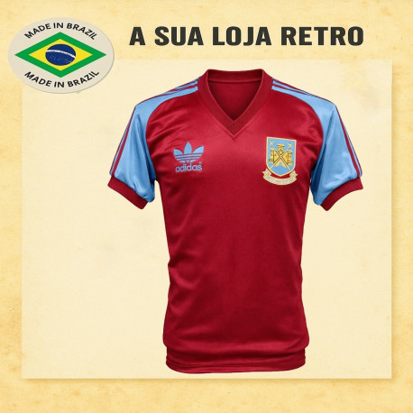 Camisa retro West Ham - 1982 ENG