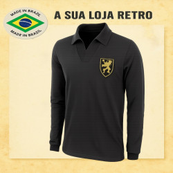 Camisa retrô Belgica goleiro ML preta -1970
