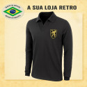 Camisa retrô Belgica Goleiro ML Preta -1970