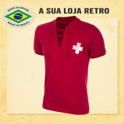 Camisa retrô Suiça 1954