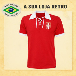 Camisa retrô da Servia