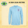 Camisa retrô da Inglaterra ML azul clarinho 1970