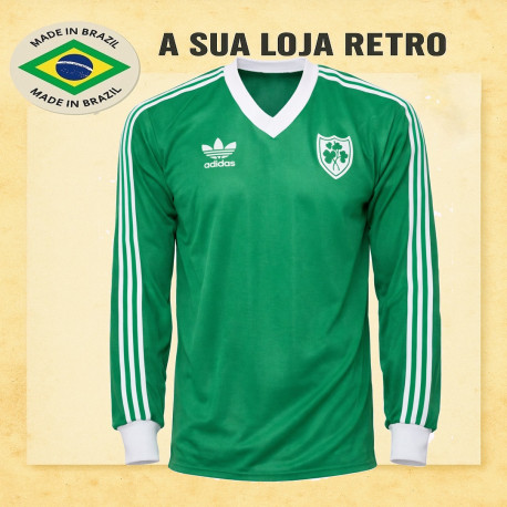 Camisa retrô Irlanda logo ML 1980