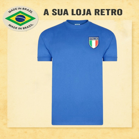 Camisa retrô da Italia - 1970