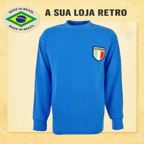 Camisa retrô da Italia ML -1970
