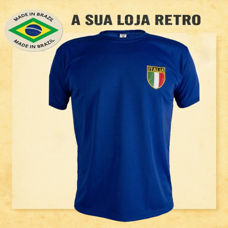 Camisa retrô da Italia - 1970