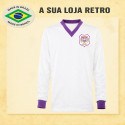 Camisa retrô Anderlecht Branca ML 1970 - BEL