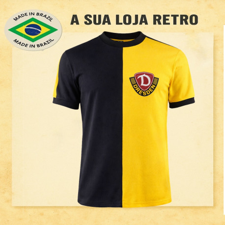 Camisa retrô Dynamo dresden 2 cores- ALE