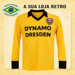 Camisa retrô Dynamo dresden ML- ALE 1984