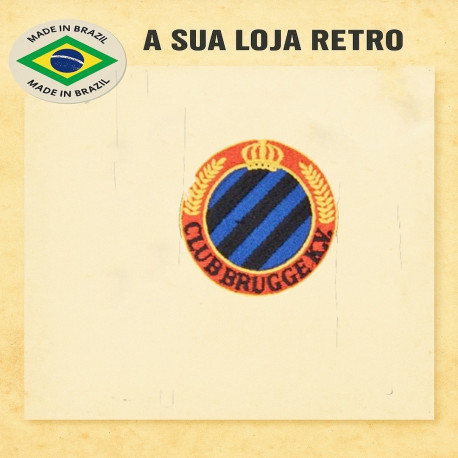 Camisa retrô Clube de Bruges Branca 1970 - BEL