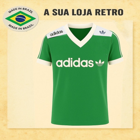 Camisa retrô Treino verde