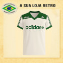 Camisa retrô Treino Verde e Branco