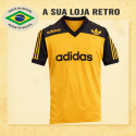 Camisa retrô Treino Amarelo