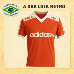 Camisa retrô Treino Vermelha