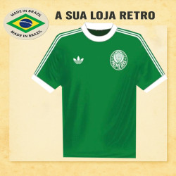camisa retrô palmeiras 1977