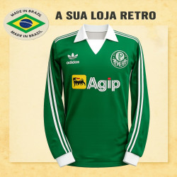 Camisa retrô Palmeiras Agip ML 1987