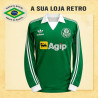 Camisa retrô Palmeiras Agip ML 1987